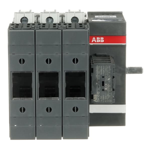 ABB - Lasttrennschalter für Sich. 3-polig 63 A, mit Griff und Welle