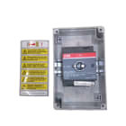 ABB - DC-Lasttrennschalter 3P 25A mit rot gelbem Griff 1000V DC Kunstoffgehäuse IP65