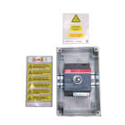 ABB - DC-Lasttrennschalter 3P 16A mit schwarzem Griff 1000V DC Kunstoffgehäuse IP65