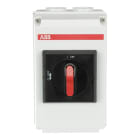 ABB - DC-Lasttrennschalter 3P 32A mit schwarzem Griff 1000V DC Kunstoffgehäuse IP65