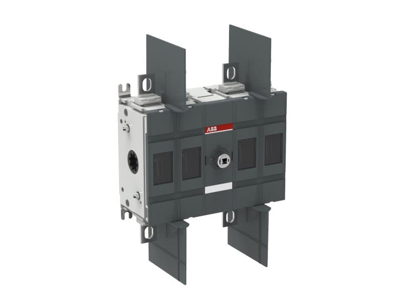 ABB - OTDC200E22 DC-Lasttrennschalter 4P 200A o. Griff u. Welle 2x1000V DC Zweikreis