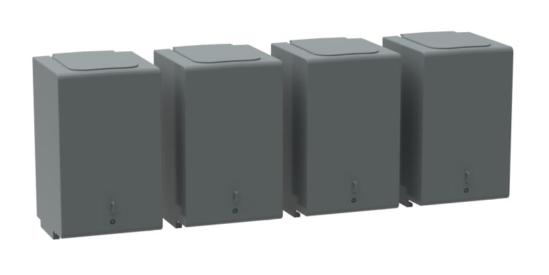 ABB - Klemmenabdeckung grau lange Ausführung VPE 4