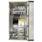 ABB - EMV-Sicherheitsschalter Stahlblechgeh. 3P 220kW 400V Griff rot-gelb IP65 unten
