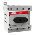 ABB - Lasttrennschalter 4-polig 63 A, mit schwarzem Knebelgriff DIN-Schienenmontage