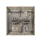 ABB - EMV-Sicherheitsschalter Stahlblechgeh. 6P 160kW 400V Griff schwarz IP65 oben/unt