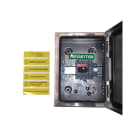 ABB - Sicherheitsschalter Edelstahlgeh. 4P 7,5kW 400V Griff rot-gelb IP65 oben/unten