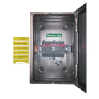ABB - Sicherheitsschalter Edelstahlgeh. 6P 22kW 400V Griff schwarz IP65 oben/unten