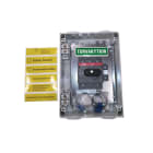 ABB - EMV-Sicherheitsschalter Kunststoffgeh. 3P 15kW 400V Griff schwarz IP65 oben/unt
