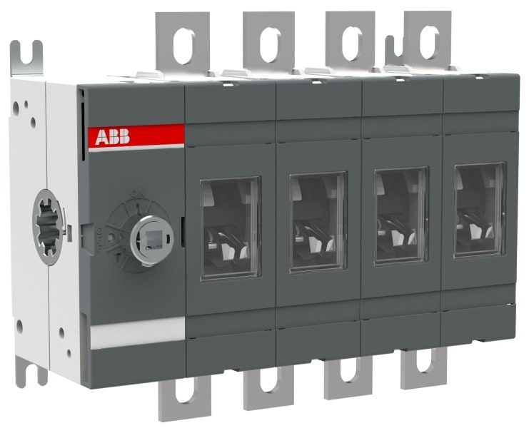 ABB - Lasttrennschalter 4-polig 160 A, ohne Griff und Welle