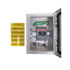 ABB - EMV-Sicherheitsschalter Stahlblechgeh. 3P 22kW 400V Griff schwarz IP65 oben/unt