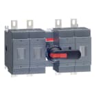 ABB - Sicherungslasttrennschalter 4P 400A m.Griff u.Welle ungesich. Neutrall. rechts