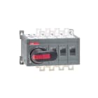 ABB - Lastumschalter 4-polig 200 A, mit Griff und Welle offene Umschaltung I-0-II