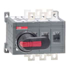 ABB - Lastumschalter 3-polig 160 A, mit Griff und Welle offene Umschaltung I-0-II