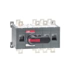 ABB - Lastumschalter 4-polig 400 A, mit Griff und Welle offene Umschaltung I-0-II