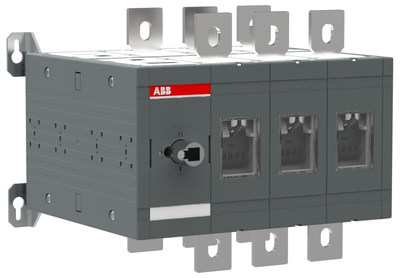 ABB - Lastumschalter 3-polig 630 A, ohne Griff und Welle I-0-II