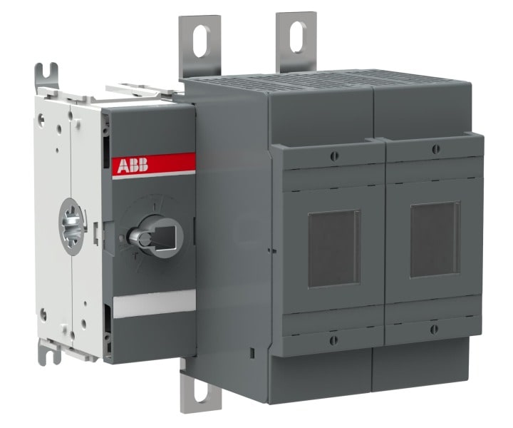 ABB - Lasttrennschalter für Sicherungen 2-polig 400 A, ohne Griff und Welle