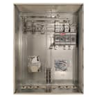 ABB - EMV-Sicherheitsschalter Stahlblechgeh. 3P 400kW 400V Griff schwarz IP65 unten
