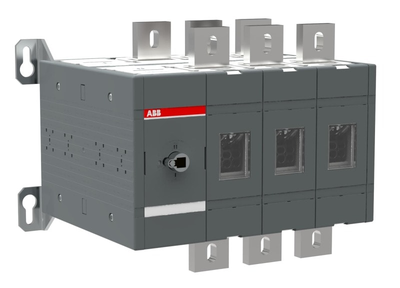 ABB - Lastumschalter 3-polig 1000 A, ohne Griff und Welle I-0-II