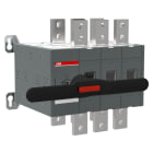 ABB - Lastumschalter 3-polig 1600 A, mit Griff und Welle offene Umschaltung I-0-II