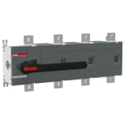 ABB - Lasttrennschalter 4P 1250A m.Griff u.Welle mit großem Phasenabstand 185 mm