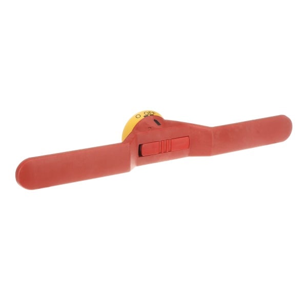 ABB - Pistolengriff rot-gelb 2x150 mm Wellen-ø 12 mm IP65 Beschriftung 0 OFF-1 ON