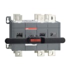 ABB - Lastumschalter 3-polig 1000 A, mit Griff und Welle offene Umschaltung I-0-II
