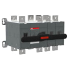 ABB - Lastumschalter 4-polig 1250 A, mit Griff und Welle offene Umschaltung I-0-II