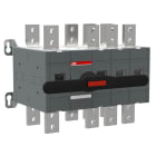 ABB - Lastumschalter 4-polig 1600 A, mit Griff und Welle offene Umschaltung I-0-II