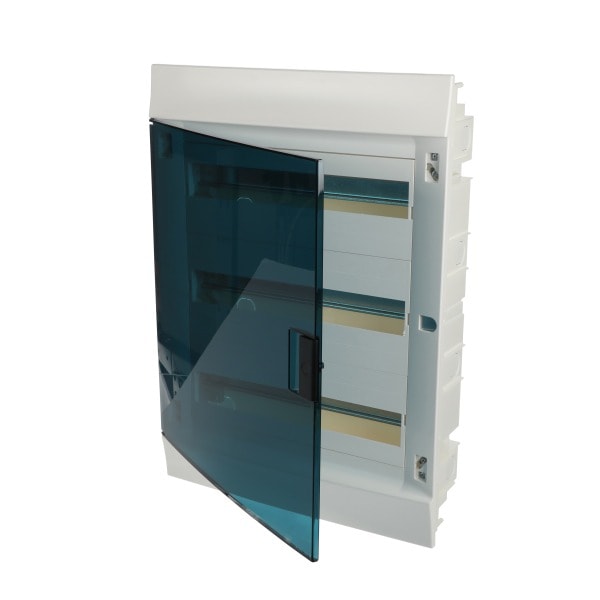 ABB - Stromkreisverteiler Mistral41F UP m transparenter Tür 48PLE 4R und Klemmen