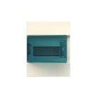 ABB - Stromkreisverteiler Mistral41W 8 PLE 1-reihig IP41 Tür Kunststoff transparent