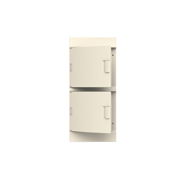 ABB - Stromkreisverteiler Mistral41W 48 PLE 4-reihig IP41 Tür Kunstst undurchsichtig