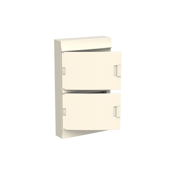 ABB - Stromkreisverteiler Mistral41W AP 72 PLE 4R IP41 mit Tür und Klemmen