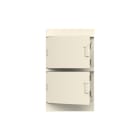 ABB - Stromkreisverteiler Mistral41W 72 PLE 4-reihig IP41 Tür Kunstst undurchsichtif