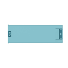 ABB - Mistral41W Ersatztür transparent 18PLE