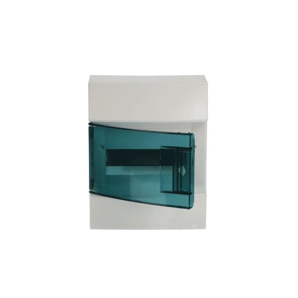 ABB - Stromkreisverteiler Mistral41W AP GWT650 transparente Tür und Klemmen 8PLE