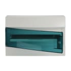 ABB - Stromkreisverteiler Mistral41W AP GTW650 transparente Tür und Klemmen 18 PLE