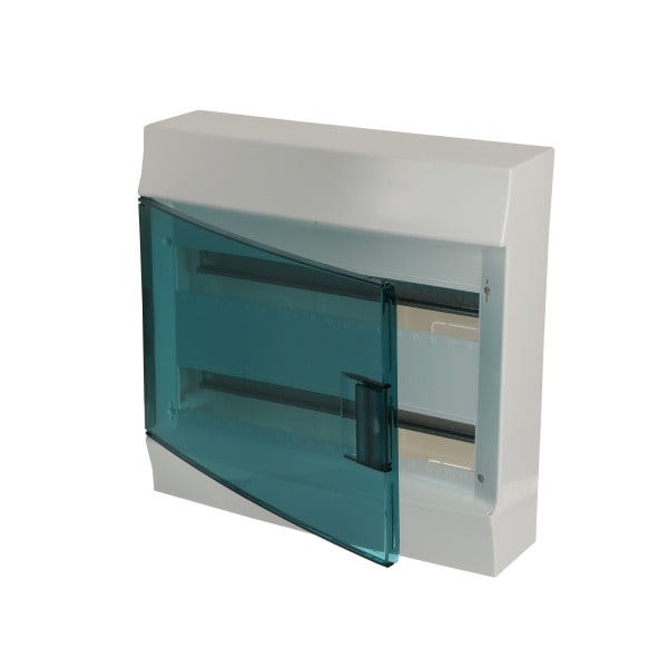 ABB - Stromkreisverteiler Mistral41W AP GTW650 transparente Tür und Klemmen 36PLE 2R