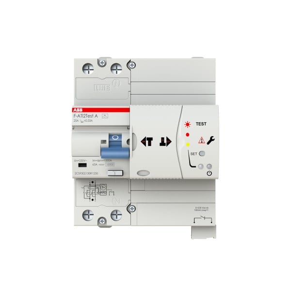 ABB - Fehlerstrom-Schutzschalter mit Selbsttestfunktion 2-polig 25A 30mA