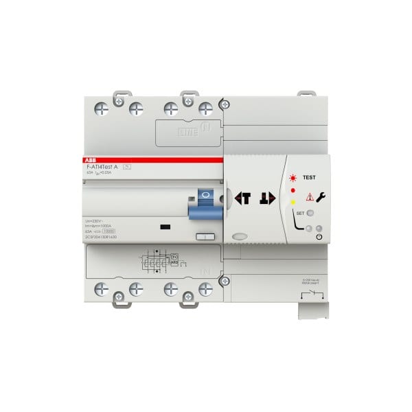 ABB - Fehlerstrom-Schutzschalter mit Selbsttestfunktion 4-polig 63A 30mA
