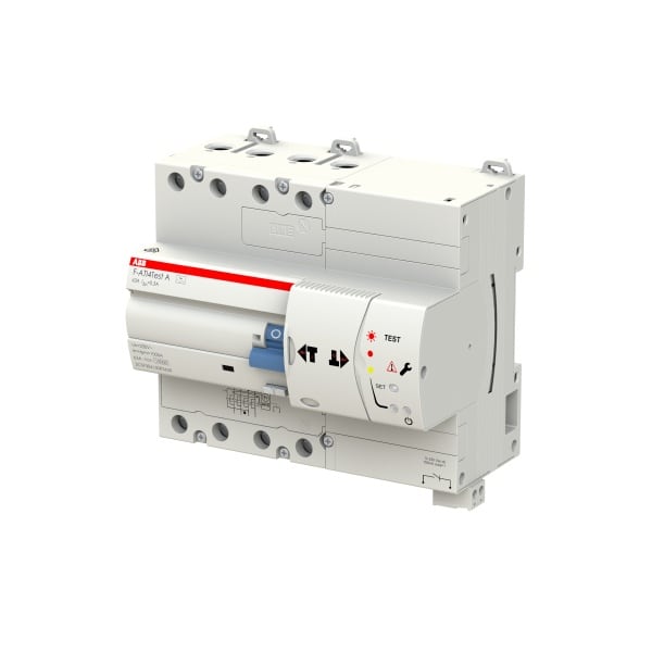 ABB - Fehlerstrom-Schutzschalter mit Selbsttestfunktion 4-polig 63A 300mA
