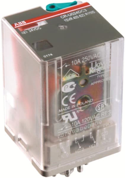 ABB - CR-U230AC3 Steckbares Interface-Relais 3We, A1-A2=230VAC, 250V/10A