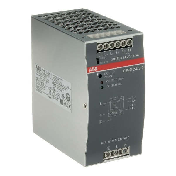 ABB - CP-E 24/5.0 Netzteil In:115/230VAC Out: 24VDC/5A