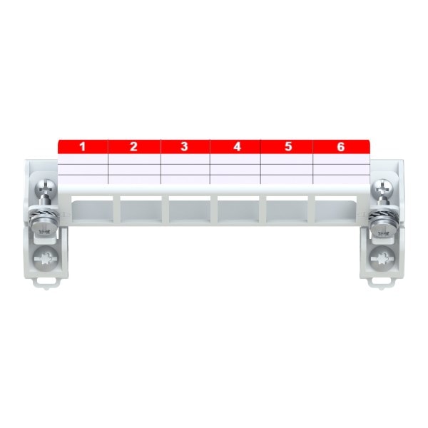 ABB - Patchpanel 6 fach leer Keystone