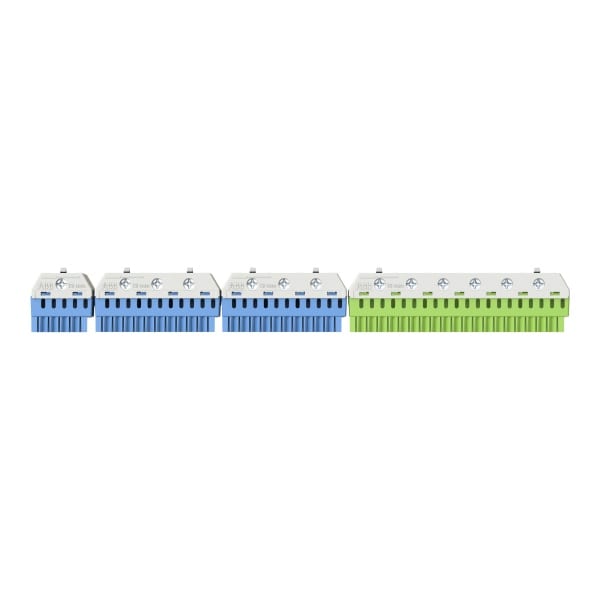 ABB - N/PE Set 3R standard Bestückung Zubehör Quick-Steckklemme