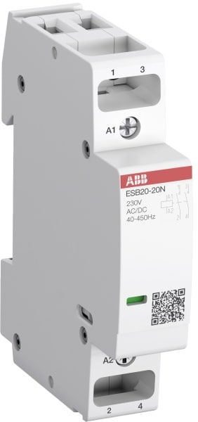 ABB - ESB Installationsschütz 20A 2S/0Ö 230V AC/DC