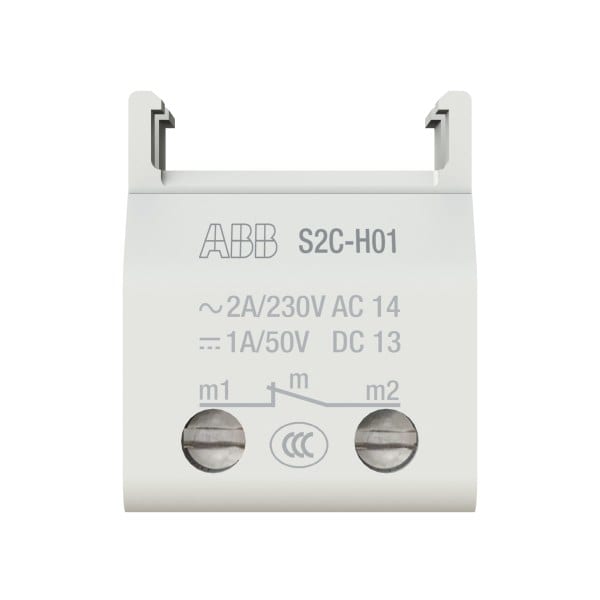 ABB - Unten anbaubarer Hilfskontakt 1 Öffner AC14 2A/230VAC
