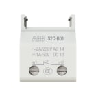 ABB - Unten anbaubarer Hilfskontakt 1 Öffner AC14 2A/230VAC