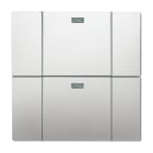 BUSCH-JAEGER - WaveLINE Wandsender 2-fach Funk edelstahl - pur edelstahl