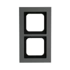 BUSCH-JAEGER - Abdeckrahmen 2-fach platin - Busch-axcent pur