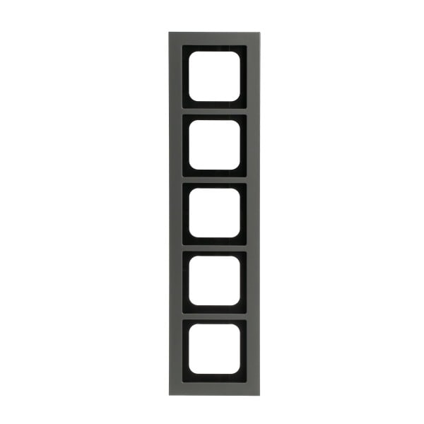 BUSCH-JAEGER - Abdeckrahmen 5-fach platin - Busch-axcent pur